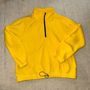 Yellow Quarter Zip